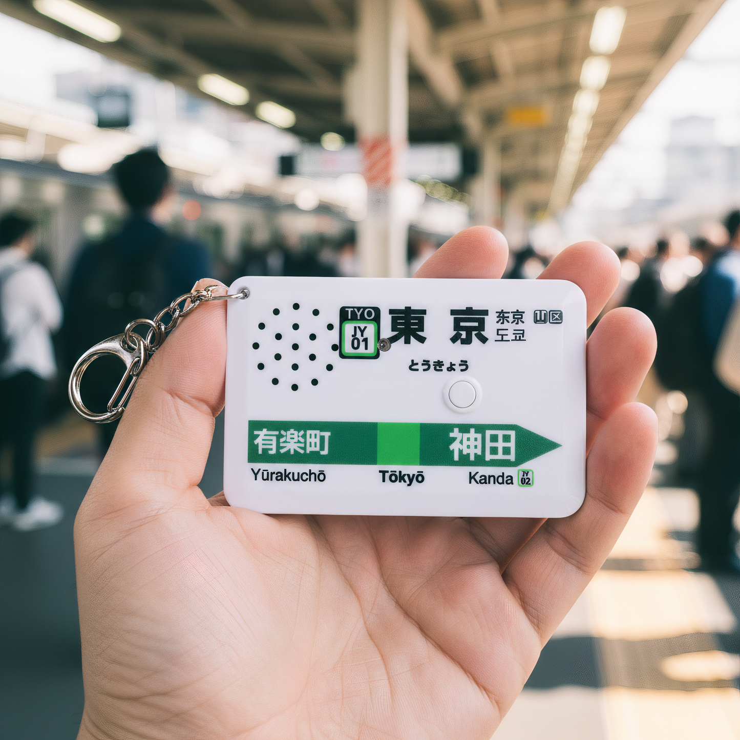 Tokyo Station Melody Keychain