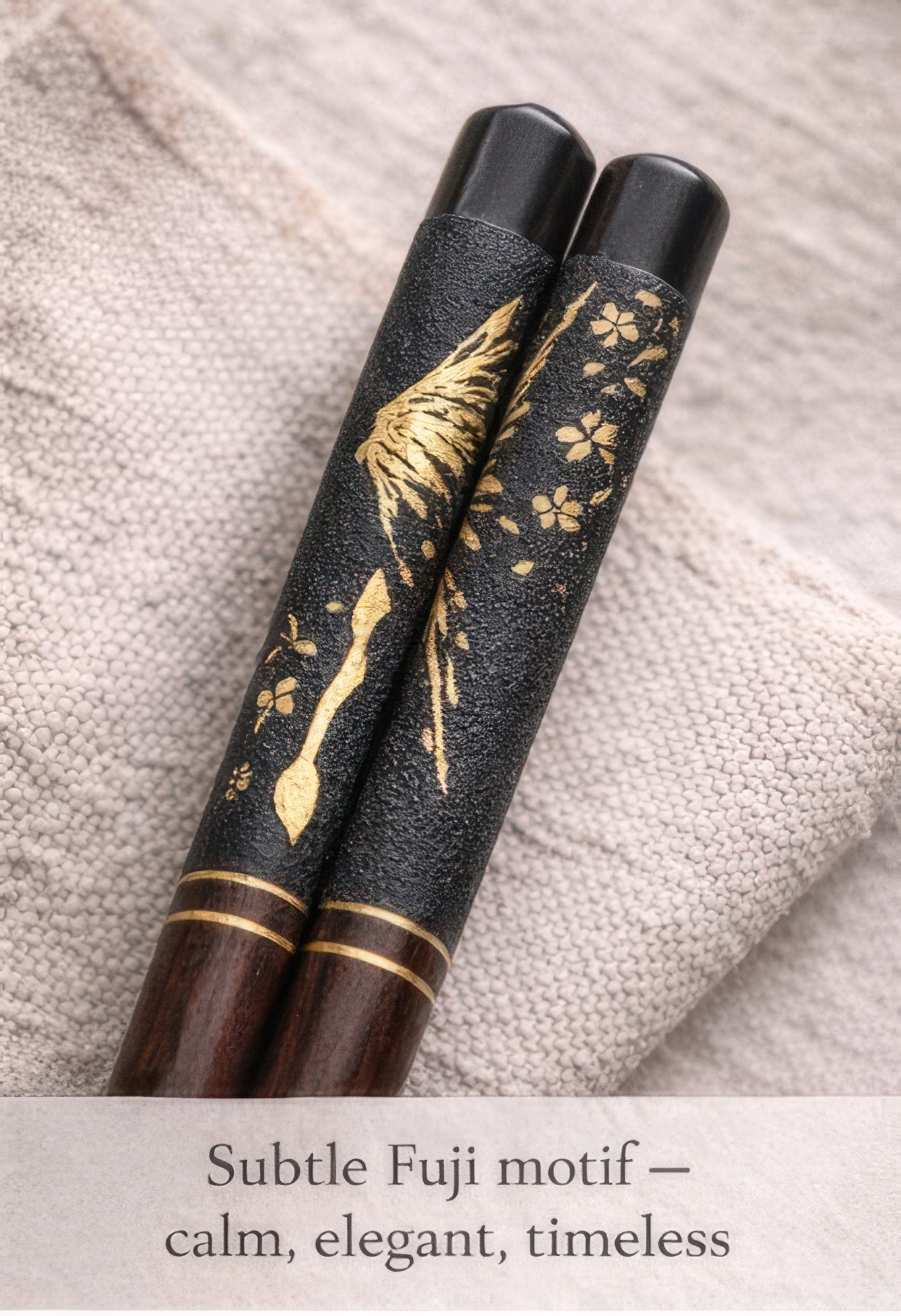 Mount Fuji Lacquered Chopsticks